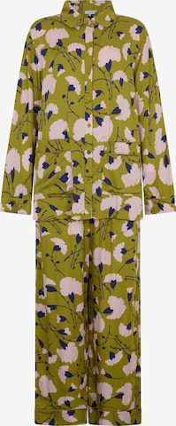 lily and lionel Pyjama 'Evie' in Grün: Vorderseite
