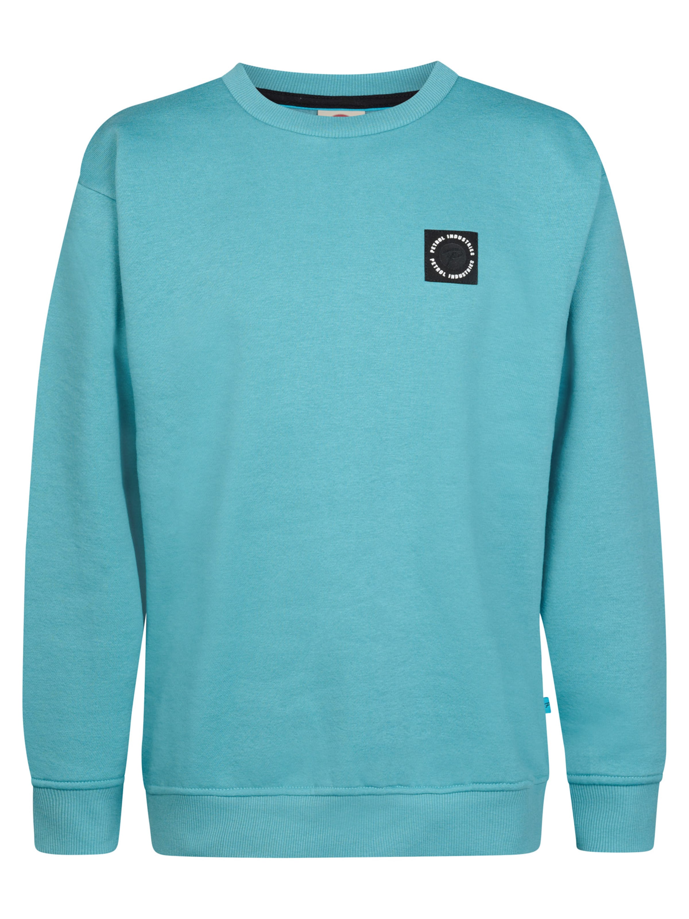 Sweat Petrol Industries en bleu : devant