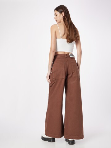 The Ragged Priest Wide leg Jeans 'SWEEPER' in Brown