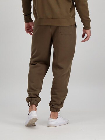 ALPHA INDUSTRIES Regular Pants 'Organics EMB Regular' in Grey