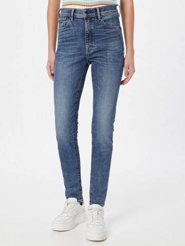 G-Star RAW Skinny Jeans 'Kafey' in Blue: front