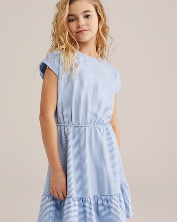 WE Fashion Рокля в синьо