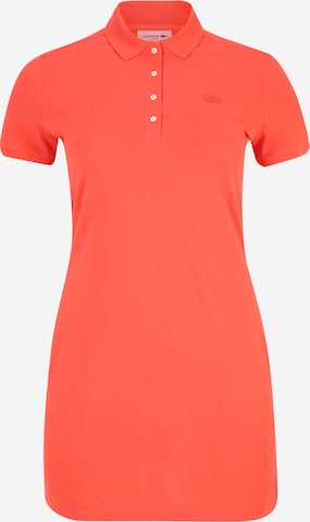 LACOSTE Dress 'Robe' in Red: front