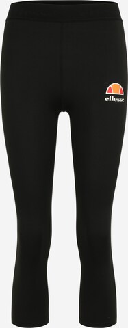 ELLESSE Skinny Leggings 'Vanoni' in Zwart: voorkant