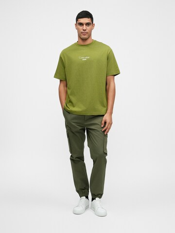 Calvin Klein Jeans Tričko - Zelená