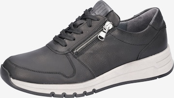 WALDLÄUFER Sportlicher Schnürschuh 'H-April' in Schwarz: Vorderseite