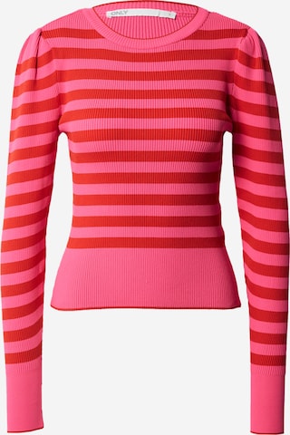 ONLY Sweter 'SALLY' w kolorze różowy: przód