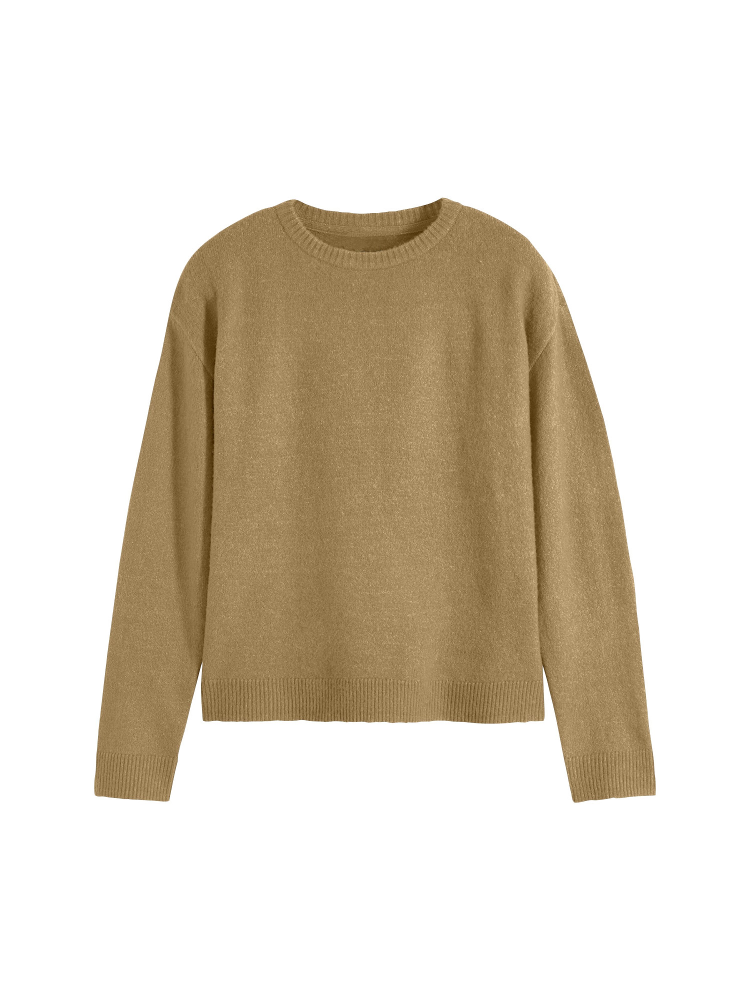 Pull-over oversize bonprix en vert : devant