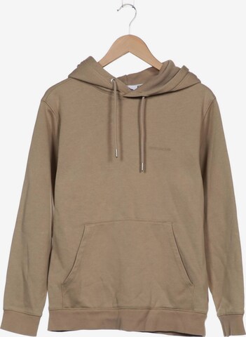 Calvin Klein Jeans Sweatshirt & Zip-Up Hoodie in M in Beige: front