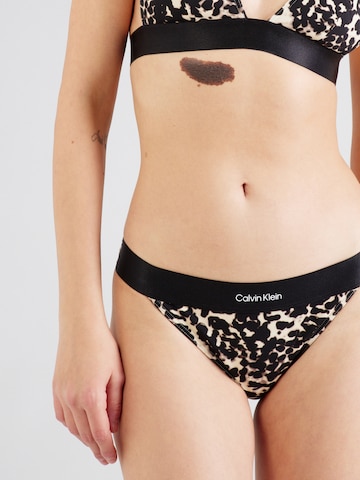 Calvin Klein Swimwear Bikinibroek in Zwart