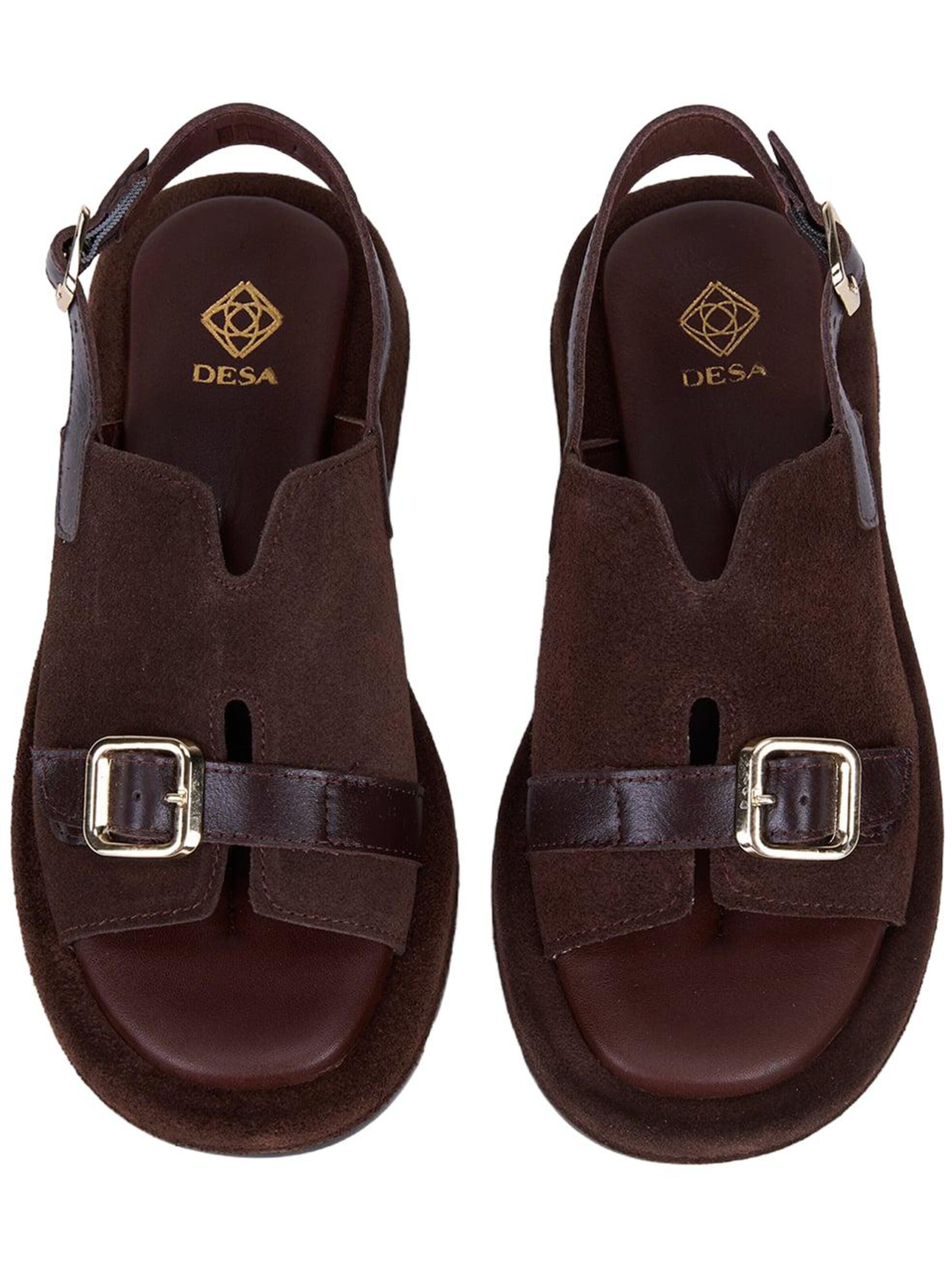 Desa Sandals 'Gucken' in Brown