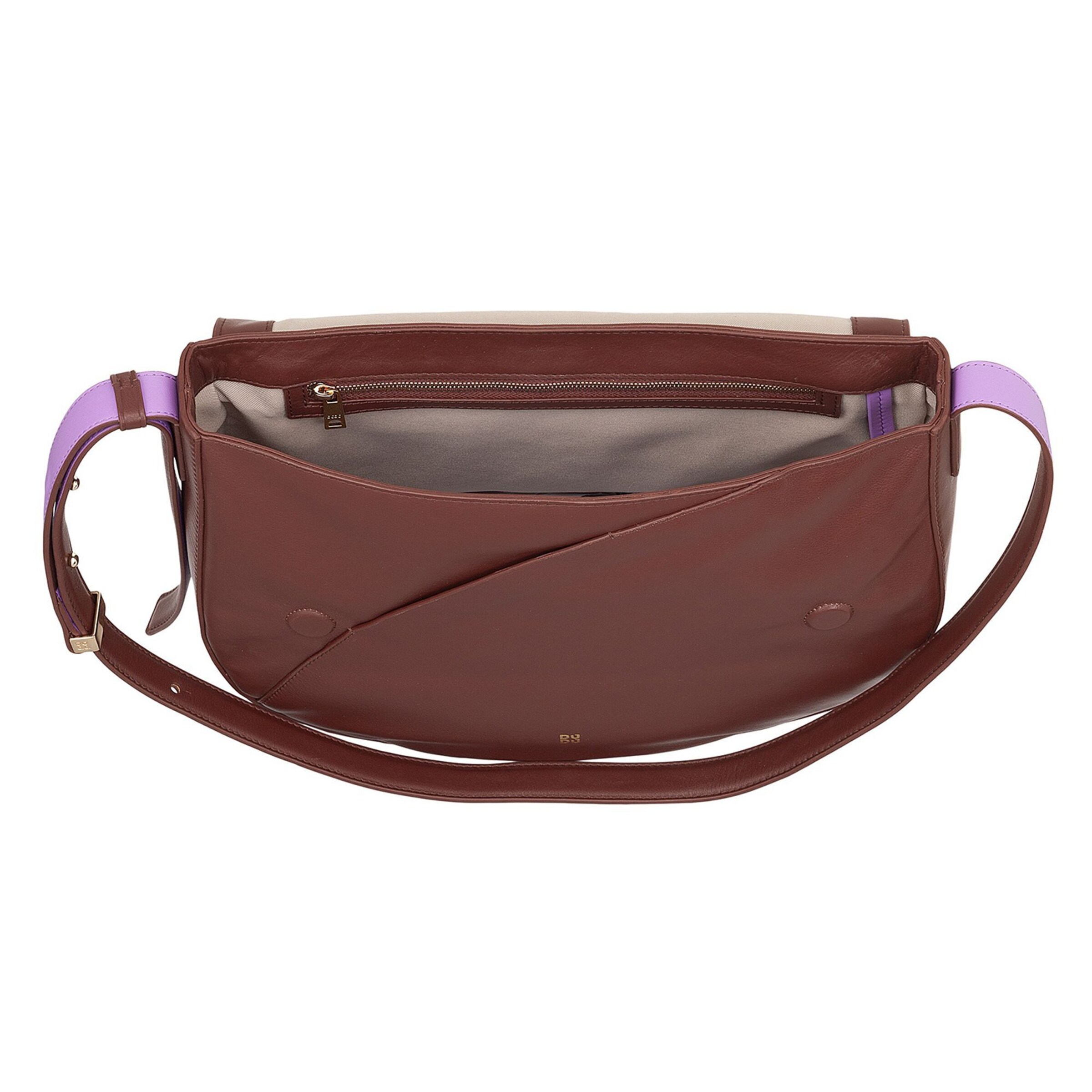 DuDu Schoudertas 'Formentera' in Bruin