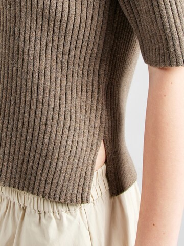 OBJECT Sweater 'OBJElva' in Brown