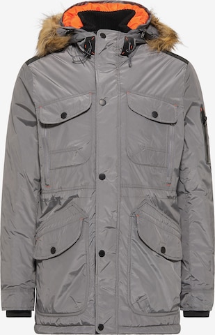 ALEKO Winter Parka in Grey: front