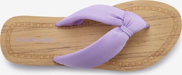 Tongs Elbsand en violet