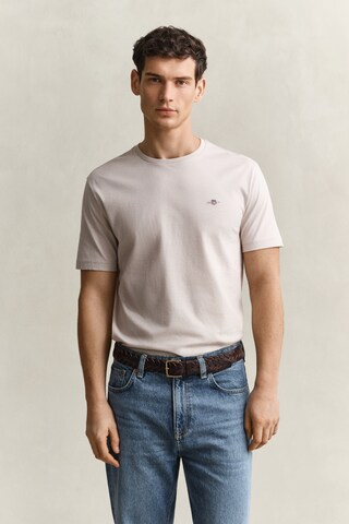 Maglietta di GANT in beige: frontale