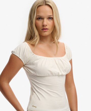 T-shirt Superdry & Co en blanc