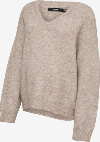 Pullover 'VMCHOPE' di Vero Moda Curve in beige: frontale
