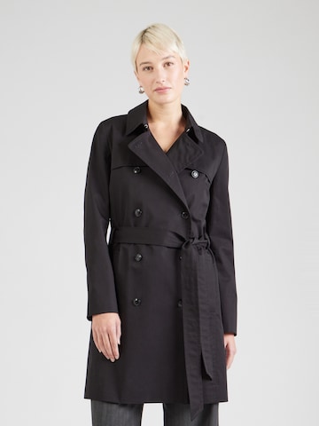 HUGO Between-Seasons Coat 'Makares-1' in Black: front