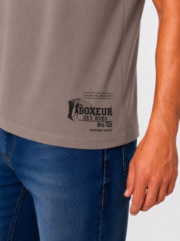 Boxeur des Rues Shirt in Grey