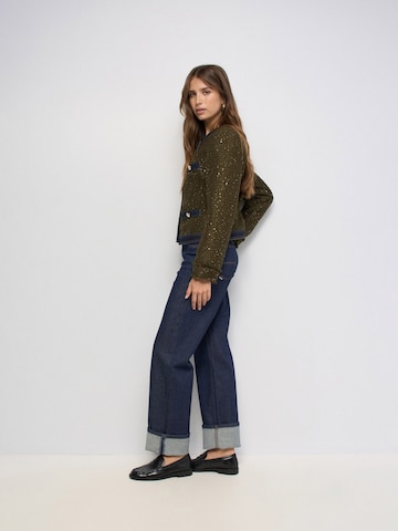 Salsa Jeans Tussenjas in Groen