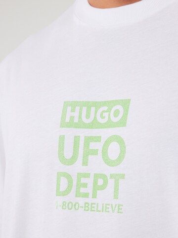 HUGO Herren - Sweatshirts & Sweatjacken 'Nufotee' in Weiß