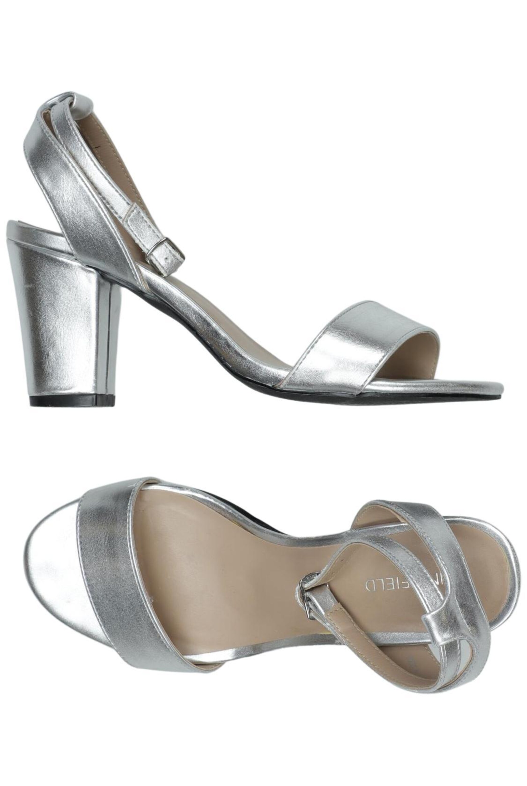 Anna Field Sandals & High-Heeled Sandals in 36 in Silver: front
