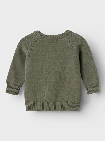 NAME IT Strickjacke 'NEFLOW' in Grün