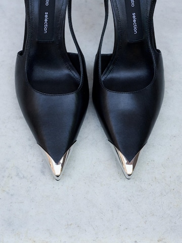 Estro Slingback pumps '2618-3' in Black