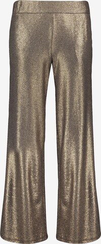 Vera Mont Regular Modern fit Hose mit weitem Bein in Gold: predná strana