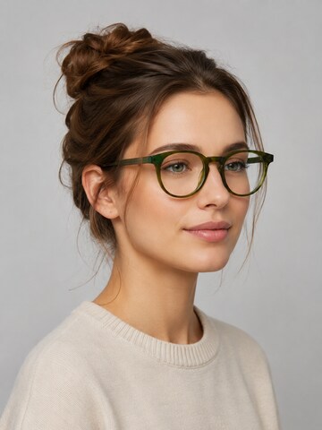 VEYREY Glasses 'Scewate' in Green