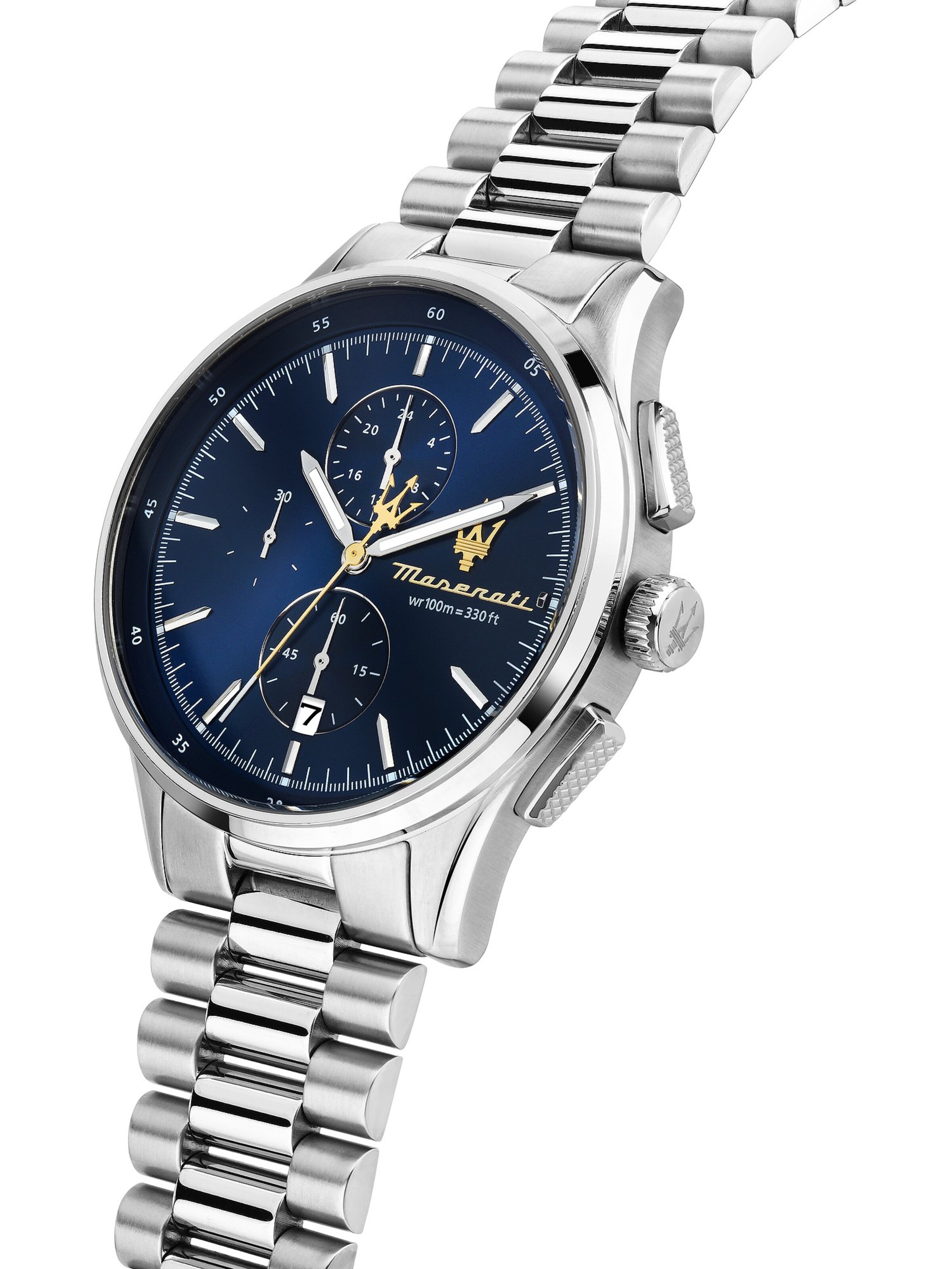 Maserati Analog Watch in Silver