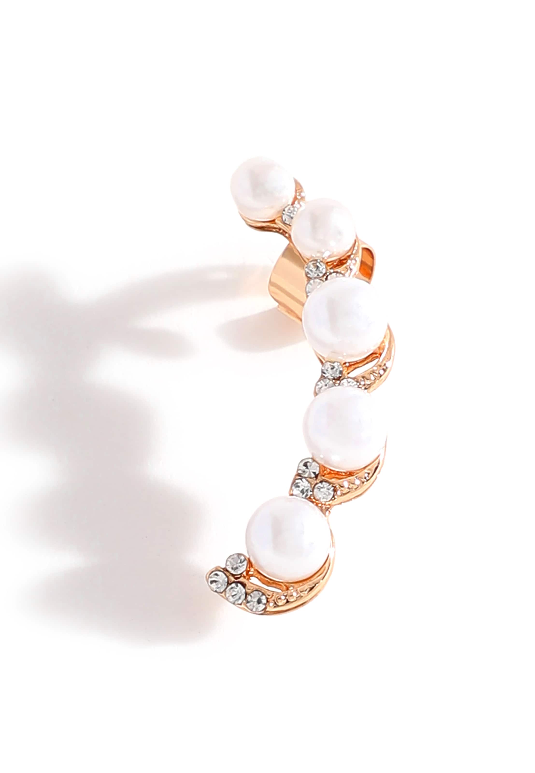 SOHI Обеци 'Khloe' в злато: отпред