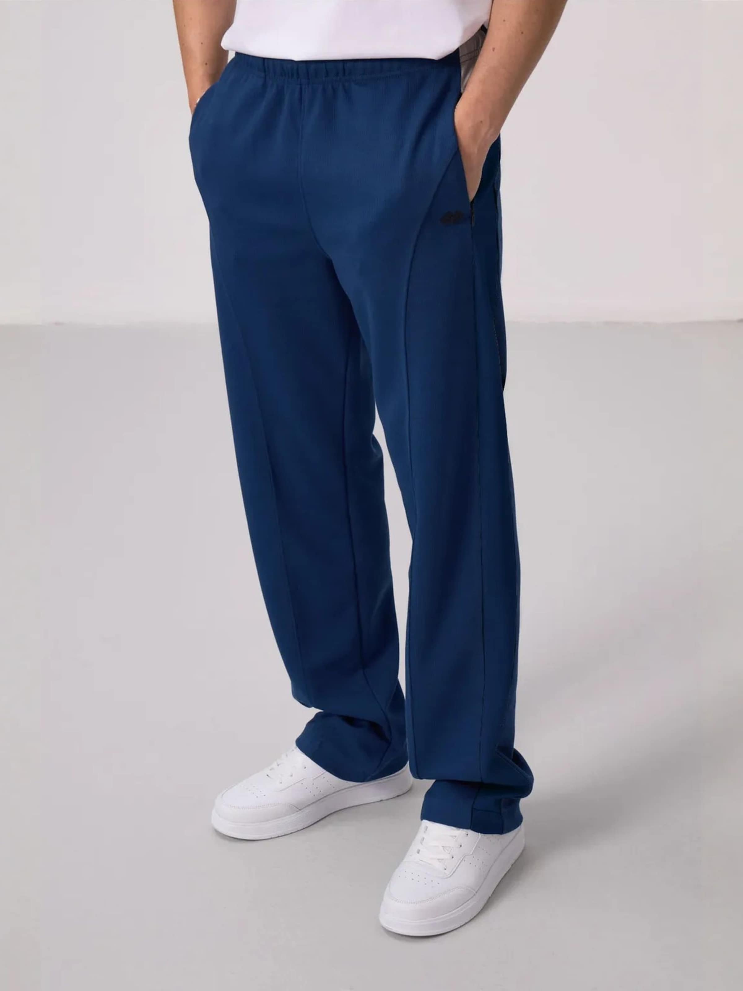 Wide Leg Pantalon Tommy Life en bleu