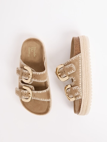 pelēks Friends Like These Ādas čības