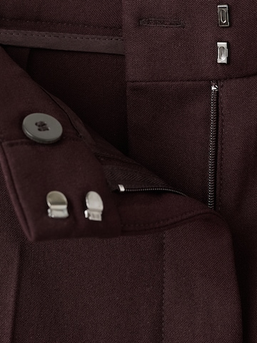 Evazați Pantaloni cu dungă 'PBBERGEN' de la MANGO pe roșu