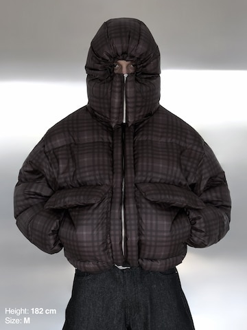 ENRAGE Winterjacke 'PUFFY' in Braun