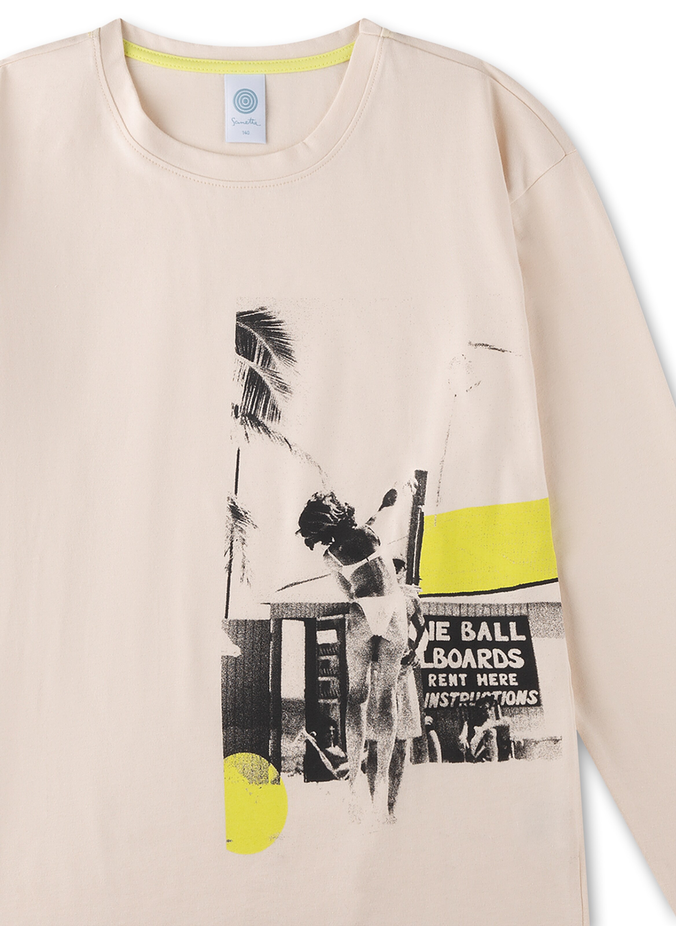 Sanetta Schlafanzug in Beige