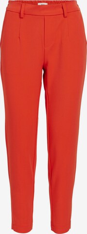 Effilé Pantalon OBJECT en rouge : devant