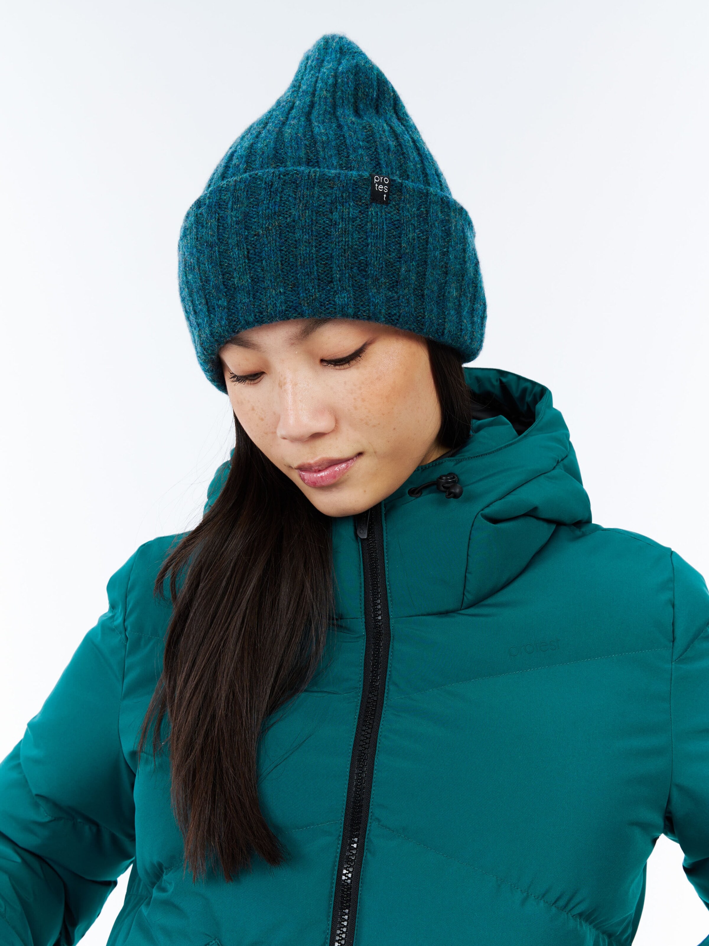 PROTEST Sportjacke 'PRTPreppy'‌‌‌ in Blau