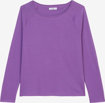 T-shirt Marc O'Polo DENIM en violet : devant