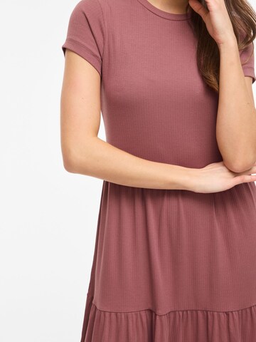 Robe 'VIHOLLIE' VILA en marron