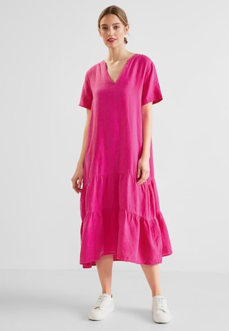 STREET ONE Summer Dress in Pink: front