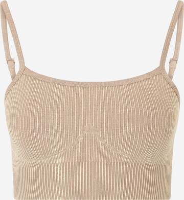 aim'n Bustier Sport-BH in Beige: predná strana