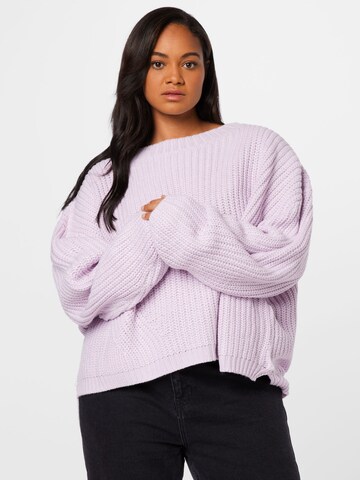 Urban Classics Pullover in Lila: predná strana