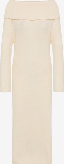 faina Gebreide jurk in de kleur Crème, Productweergave