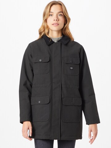 VANS Between-seasons coat in Black: front