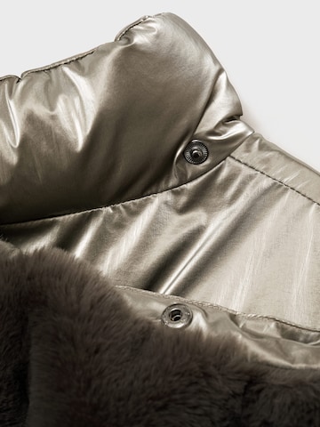 Veste d’hiver 'Marisa' MANGO KIDS en argent
