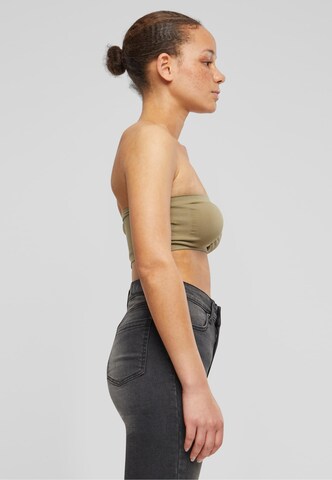 Urban Classics Bandeau Top in Grau