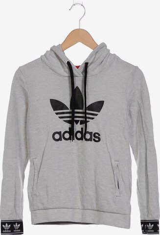 ADIDAS ORIGINALS Kapuzenpullover S in Grau: predná strana